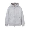 Grey Oversized Hip-Hop Hoodie
