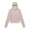 Cat Ear Striped Hoodie