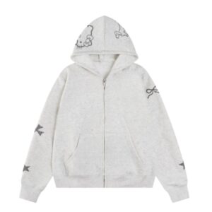 Cross Pattern Hip-Hop Hoodie